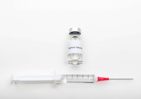 Does a typhoid vaccine last long
